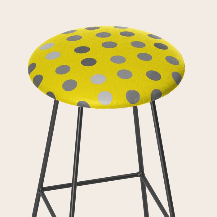 Polka Proton Yellow Stool Gallery Image 2