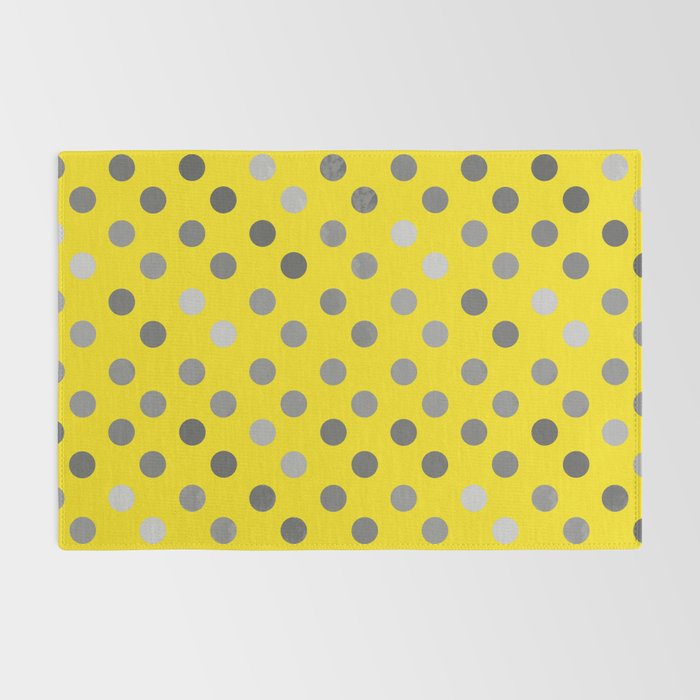 Polka Proton Yellow Rug Gallery Image 2