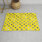 Polka Proton Yellow Rug Gallery Image 1