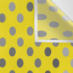 Polka Proton Yellow Wall Tapestry Gallery Image 3