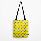 Polka Proton Yellow Tote Bag Gallery Image 2