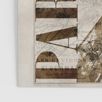 Vintage Paris eiffel tower illustration Poster Gallery Image 3