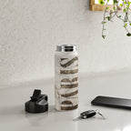 Vintage Paris eiffel tower illustration Water Bottle Gallery Image 4