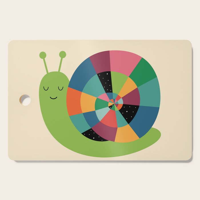 Snail Time Cutting Board Gallery Image 1
