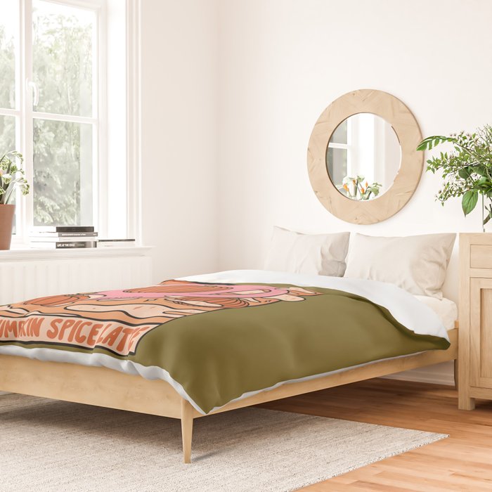 Pumpkin Spice Tarot Card Duvet Cover Gallery Image 2