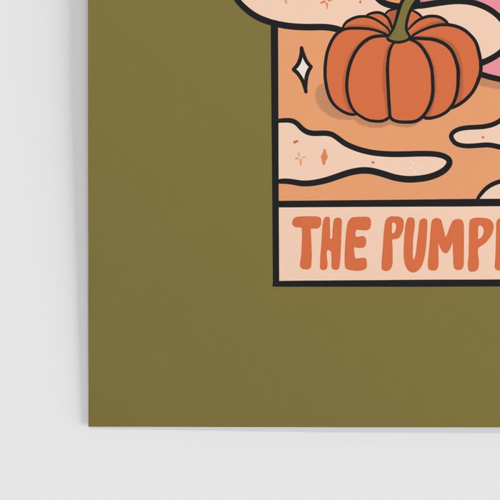 Pumpkin Spice Tarot Card Poster Gallery Image 3