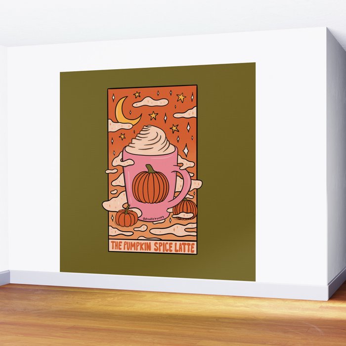 Pumpkin Spice Tarot Card Wall Mural Gallery Image 2