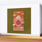 Pumpkin Spice Tarot Card Wall Mural Gallery Image 2