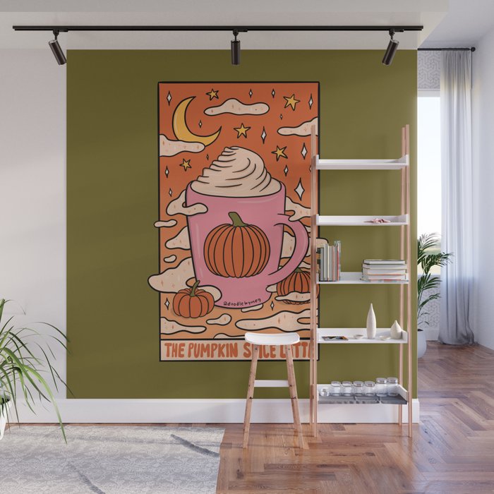 Pumpkin Spice Tarot Card Wall Mural Gallery Image 1