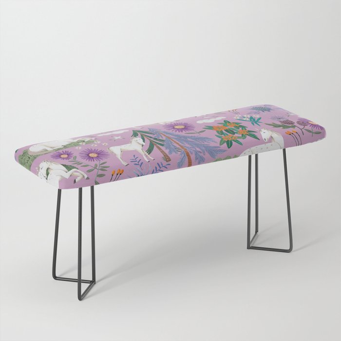 Horse pattern Bench Gallery Image 1