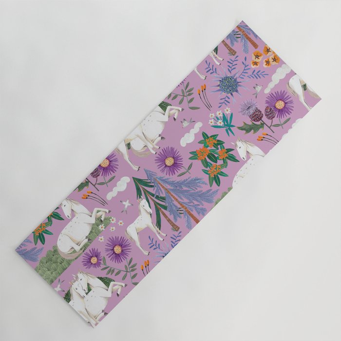 Horse pattern Yoga Mat Gallery Image 1