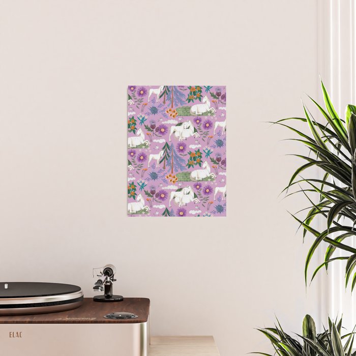 Horse pattern Poster Gallery Image 2