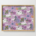 Horse pattern Serving Tray Gallery Image 1