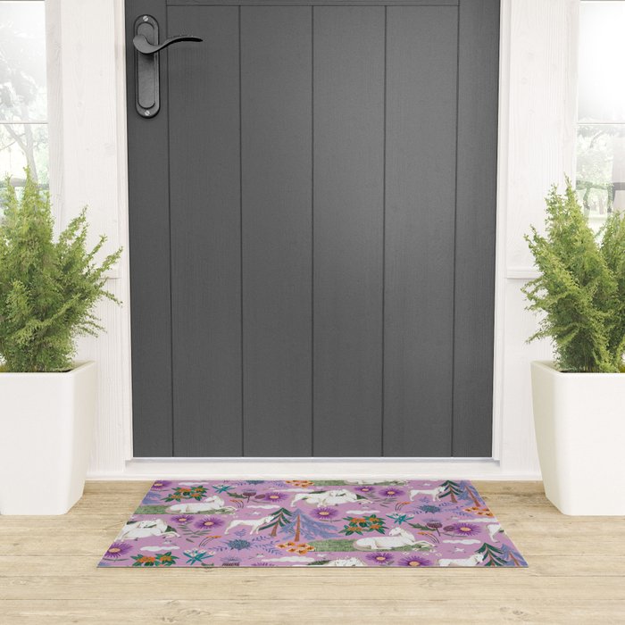 Horse pattern Welcome Mat Gallery Image 3