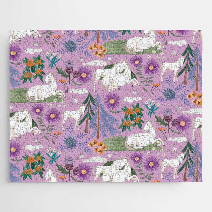Horse pattern Jigsaw Puzzle Gallery Image 1