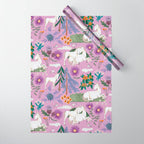 Horse pattern Wrapping Paper Gallery Image 1