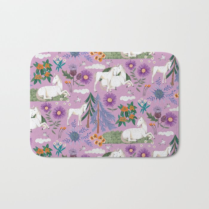 Horse pattern Bath Mat Gallery Image 1
