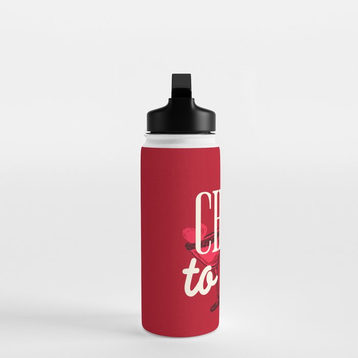 Cheers to Love Water Bottle Gallery Image 3