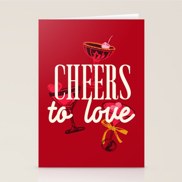 Cheers to Love Stationery Card Gallery Image 2