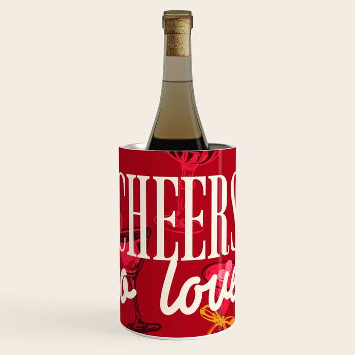 Cheers to Love Wine Chiller Gallery Image 1