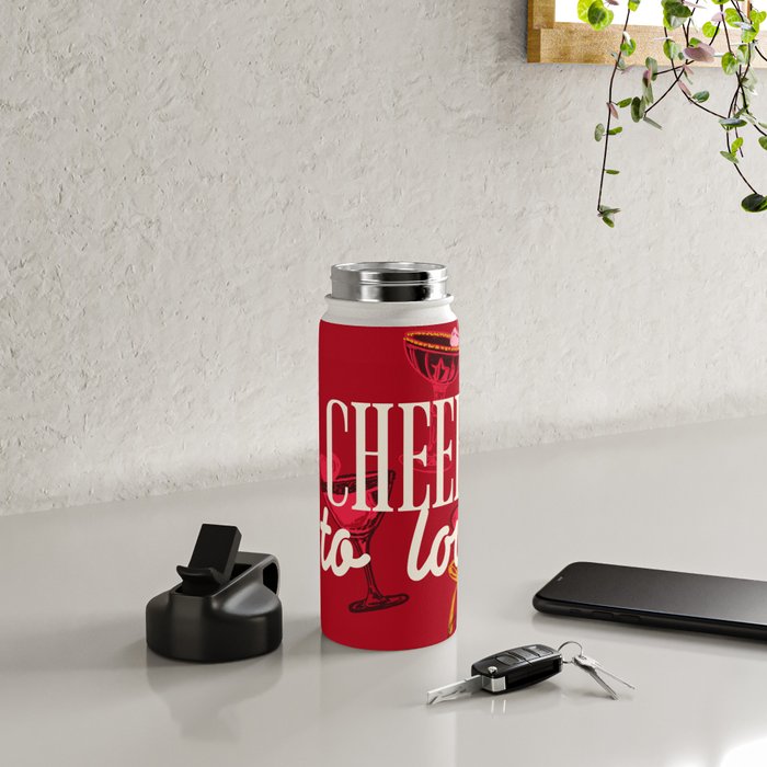 Cheers to Love Water Bottle Gallery Image 4