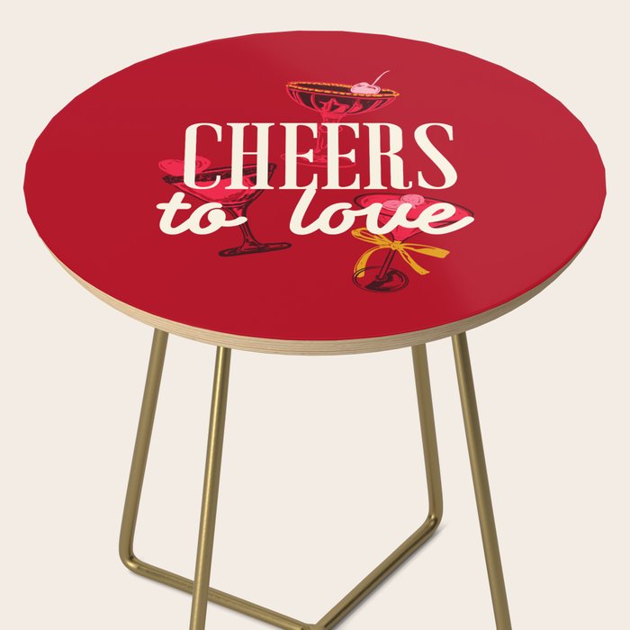 Cheers to Love Side Table Gallery Image 2