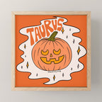 Taurus Jack O Lantern Mini Art Print Gallery Image 1