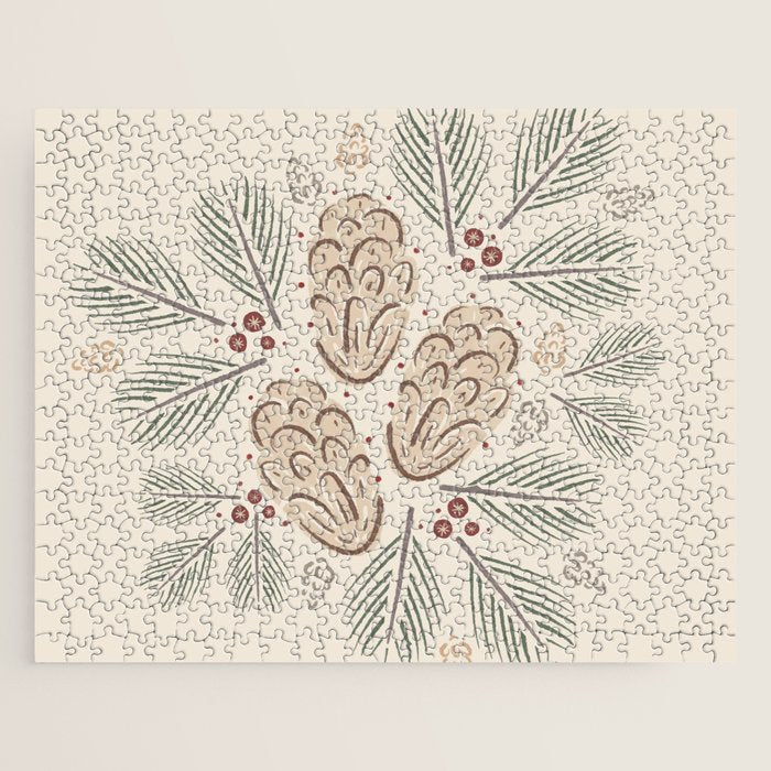 Pinecones and Pine needles Jigsaw Puzzle Gallery Image 1