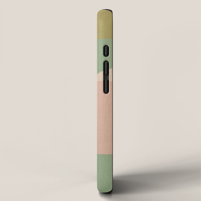 autumn mid century abstract iPhone Case Gallery Image 2