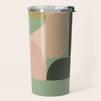 autumn mid century abstract Travel Mug Gallery Image 2
