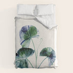 Water lily leaves Duvet Cover Gallery Image 6