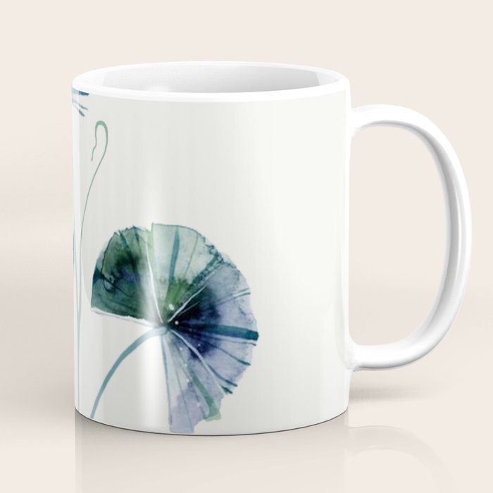 Water lily leaves Coffee Mug Gallery Image 1