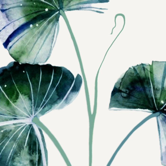 Water lily leaves Coffee Mug Gallery Image 2