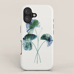 Water lily leaves iPhone Case Gallery Image 1