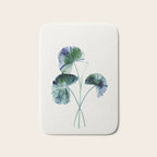 Water lily leaves Bath Mat Gallery Image 1