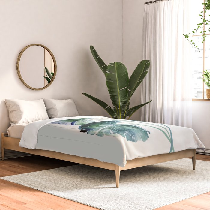 Water lily leaves Comforter Gallery Image 2