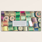 Cotton Reels Desk Mat Gallery Image 1