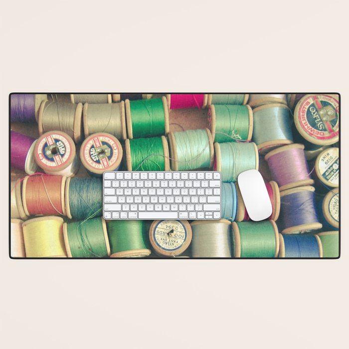 Cotton Reels Desk Mat Gallery Image 1