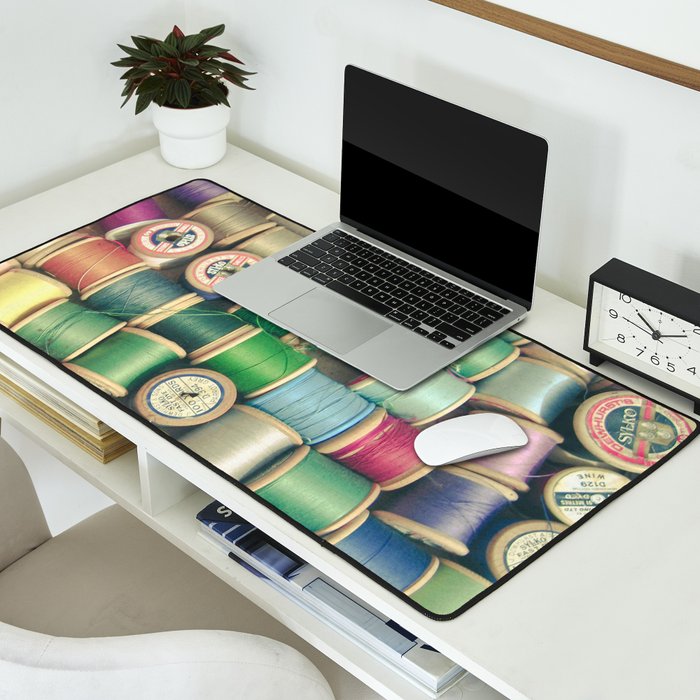 Cotton Reels Desk Mat Gallery Image 2