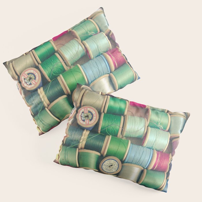 Cotton Reels Pillow Sham Gallery Image 1