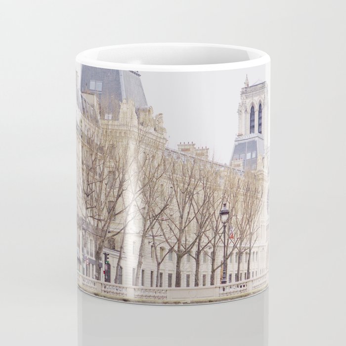 Notre Dame Cathedral on the Seine - Travel Photography, Paris  Coffee Mug Gallery Image 4