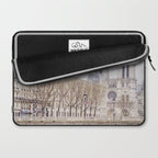 Notre Dame Cathedral on the Seine - Travel Photography, Paris  Laptop Sleeve Gallery Image 2