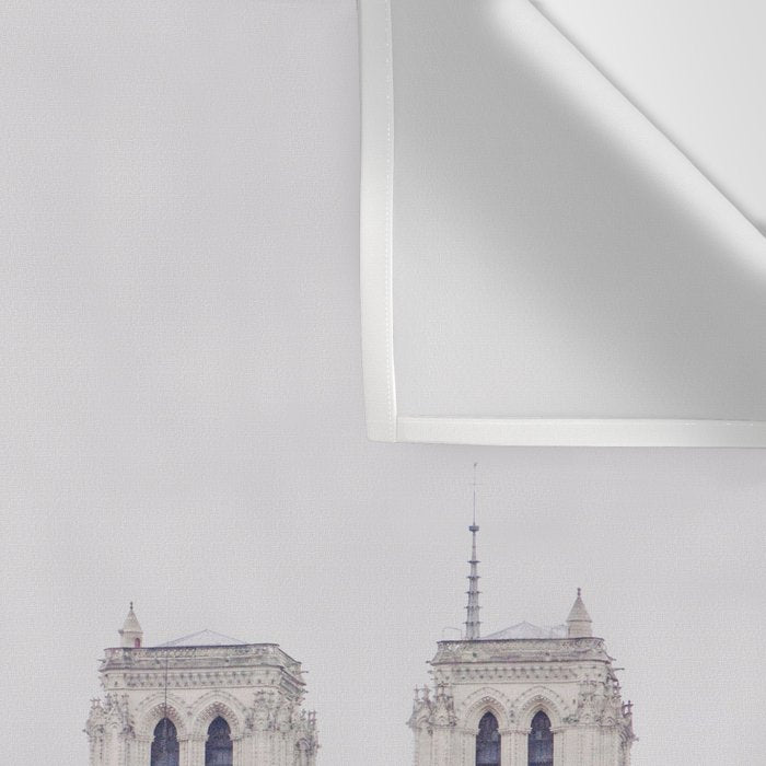 Notre Dame Cathedral on the Seine - Travel Photography, Paris  Wall Tapestry Gallery Image 3