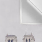 Notre Dame Cathedral on the Seine - Travel Photography, Paris  Wall Tapestry Gallery Image 3