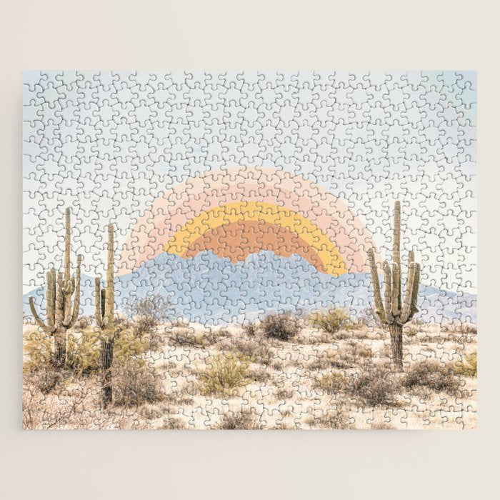 Arizona Sun rise Jigsaw Puzzle Gallery Image 1