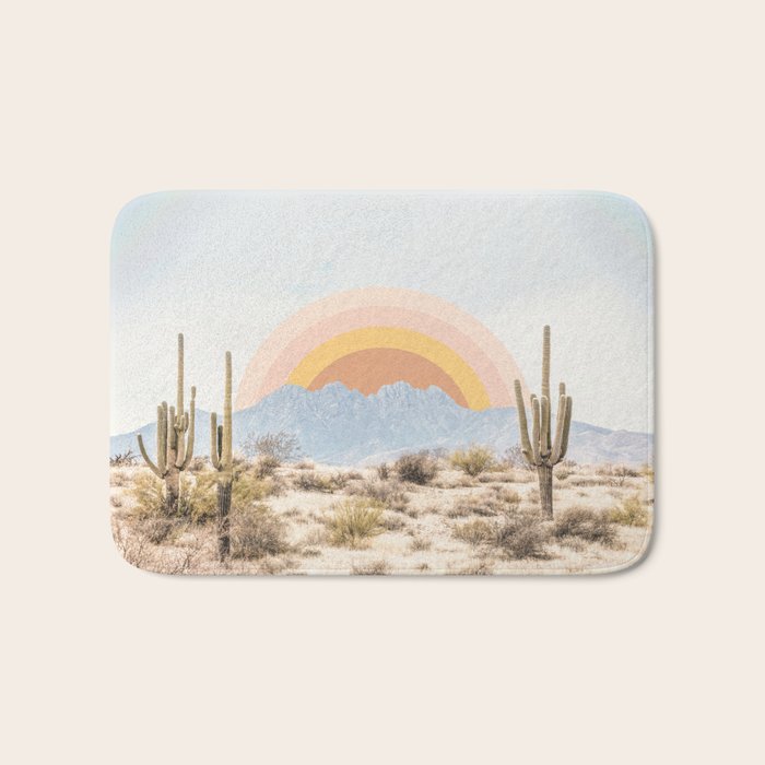 Arizona Sun rise Bath Mat Gallery Image 1