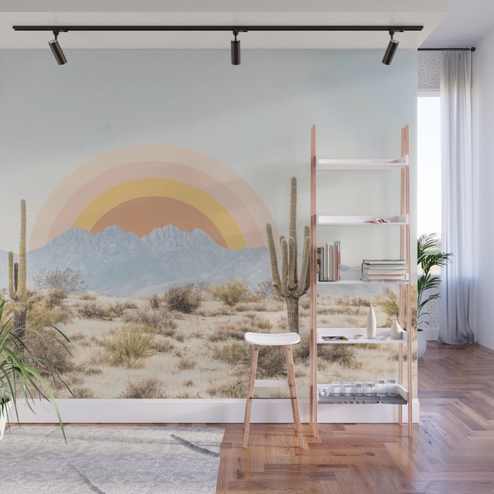 Arizona Sun rise Wall Mural Gallery Image 1