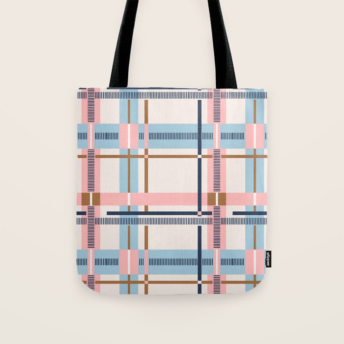 Bold Linear Harmony A Tote Bag Gallery Image 1