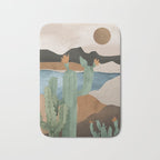Cactus Landscape 2 Bath Mat Gallery Image 1