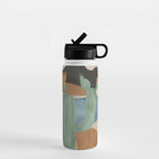 Cactus Landscape 2 Water Bottle Gallery Image 1